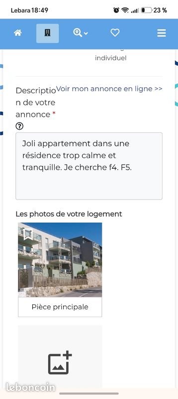 Appartement à louer, 59m², Carros