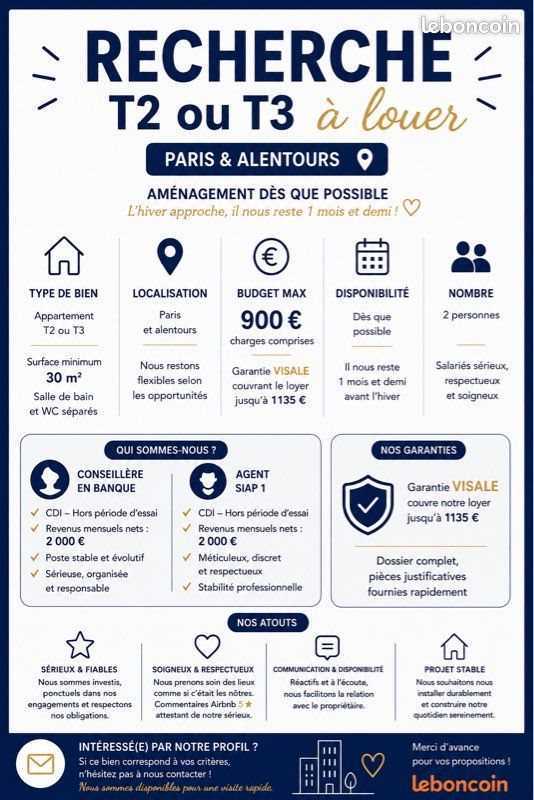 Appartement à louer, 30m², Asnières-sur-Seine