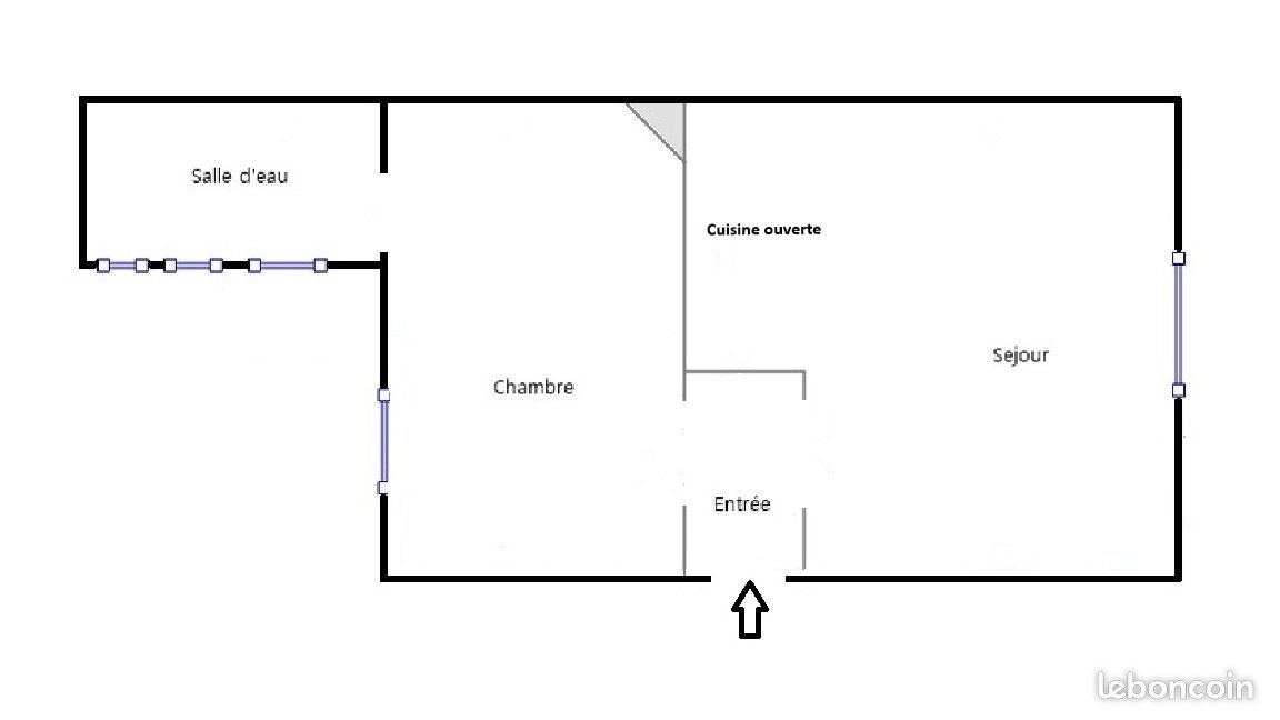 Appartement à louer, 37m², Paris 15ème
