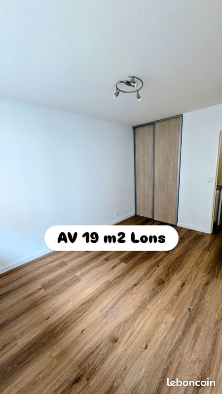 Appartement à vendre, 19m², Lons