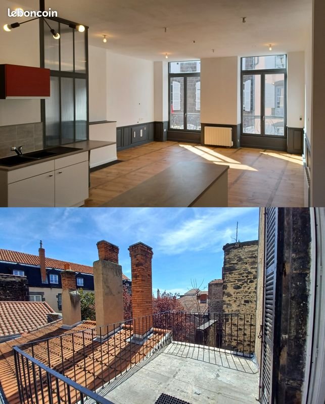 Appartement à louer, 55m², Riom