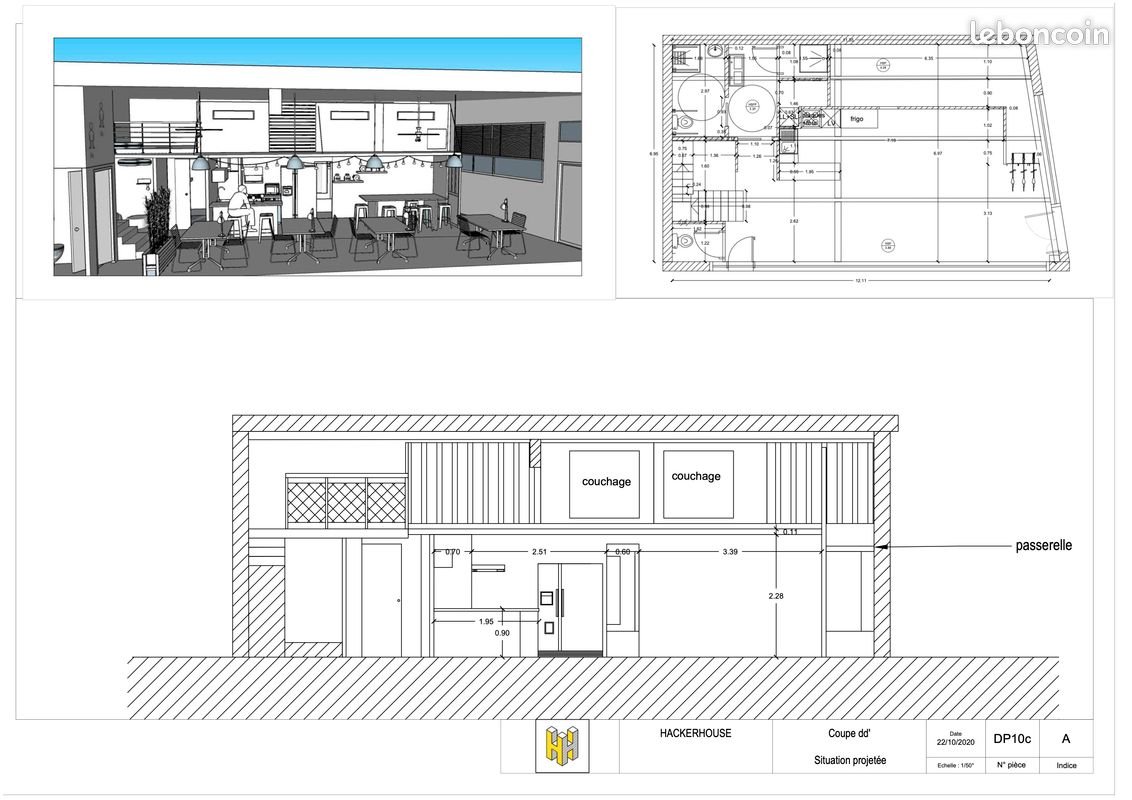 Maison à louer, 100m², Mérignac