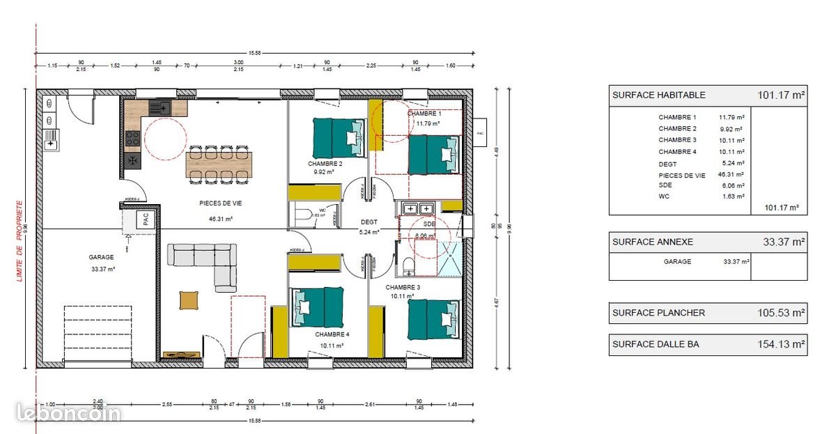 Maison à vendre, 101m², Mouilleron-le-Captif