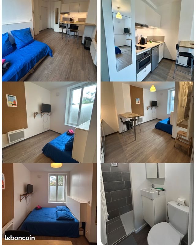 Appartement à louer, 21m², Brest