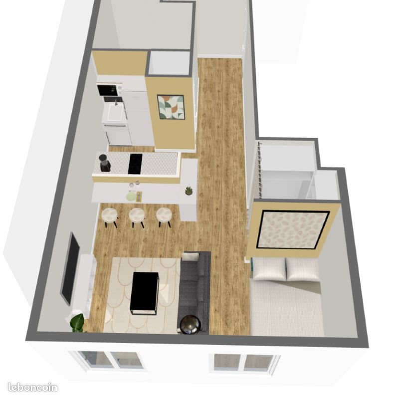 Appartement à louer, 30m², Nevers