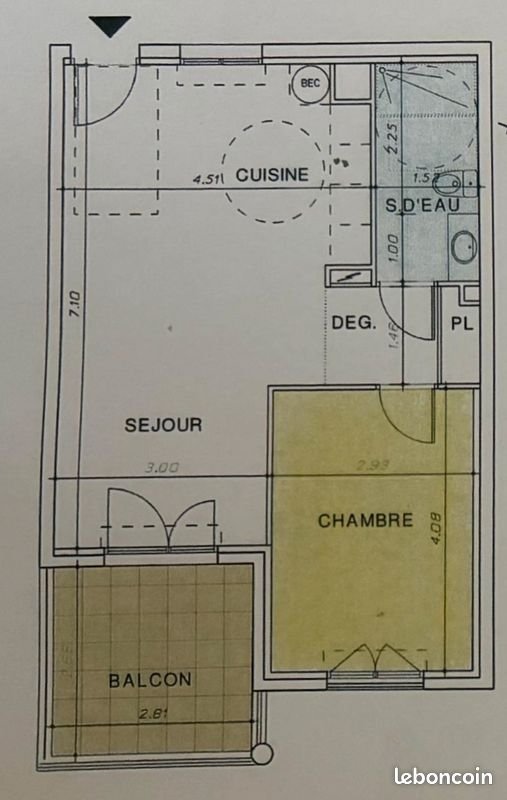 Appartement à louer, 46m², Vence