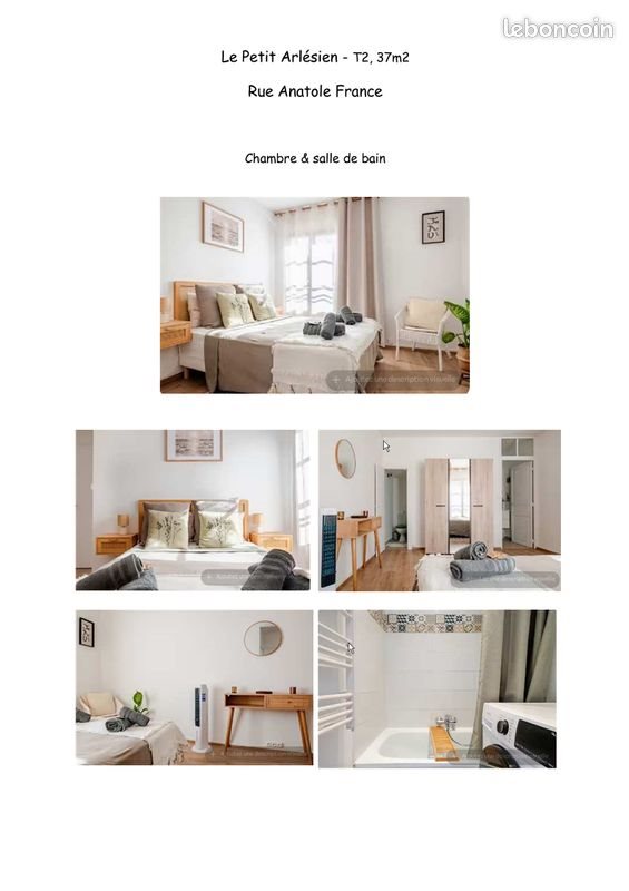 Appartement à louer, 37m², Arles