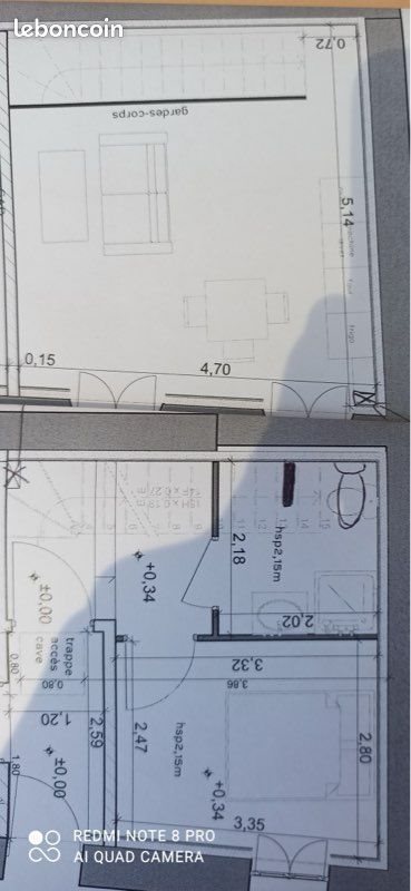 Appartement à louer, 38m², Givors