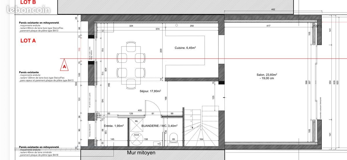 Maison à vendre, 107m², La Rochelle