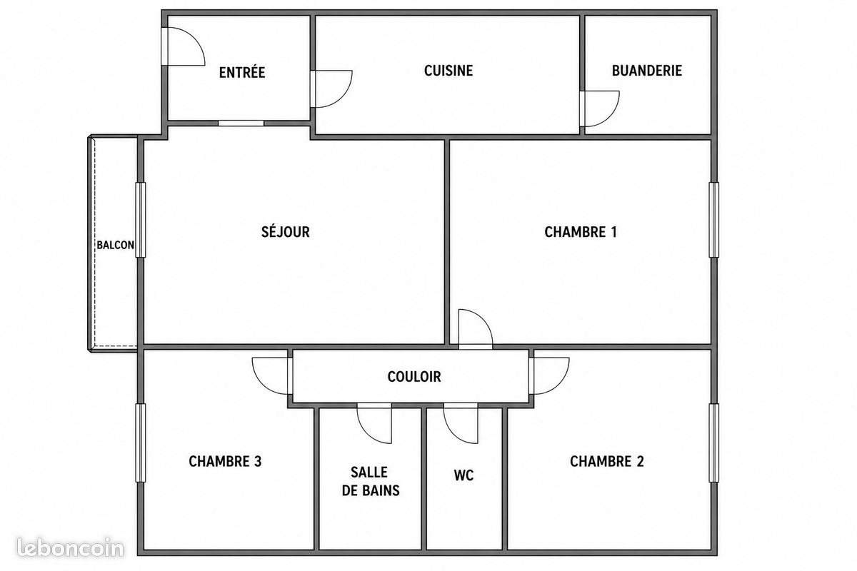 Appartement à vendre, 63m², Créteil