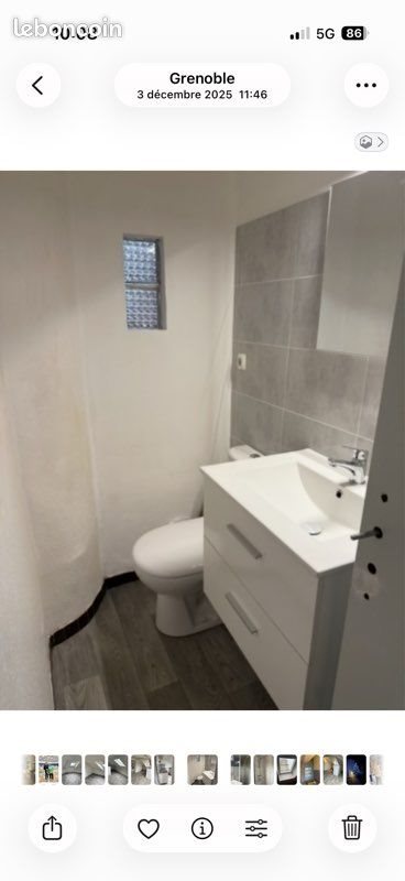 Appartement à louer, 25m², Grenoble