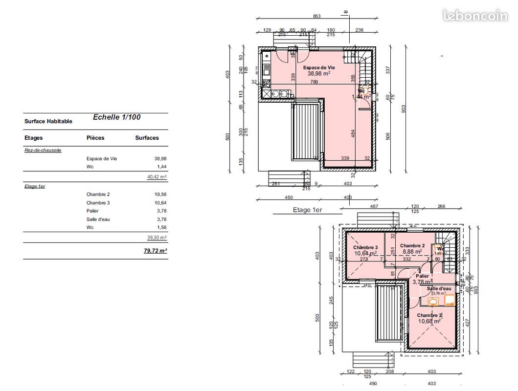Maison à vendre, 80m², Saint-Jean-du-Pin
