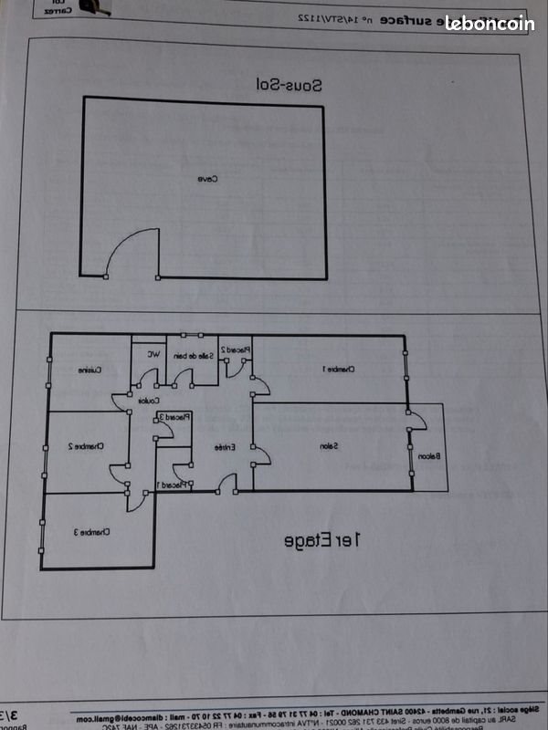 Appartement à vendre, 83m², Saint-Etienne
