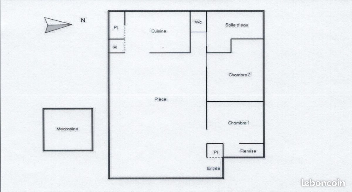 Appartement à louer, 76m², Saint-Quentin