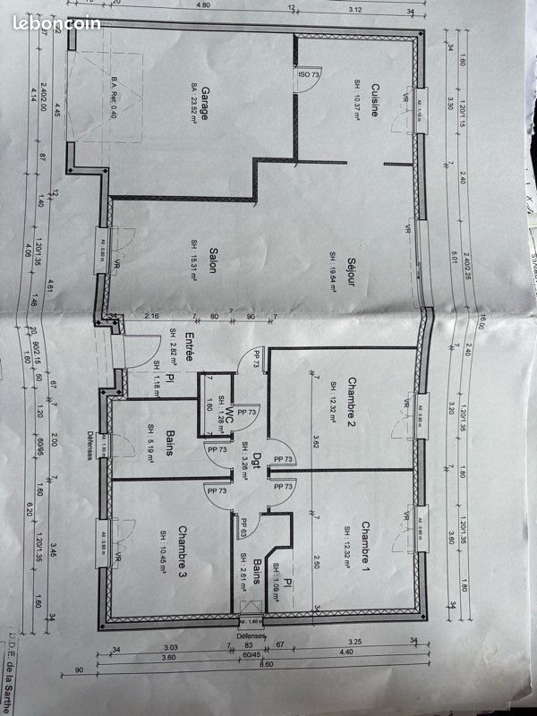 Maison à vendre, 100m², Écommoy