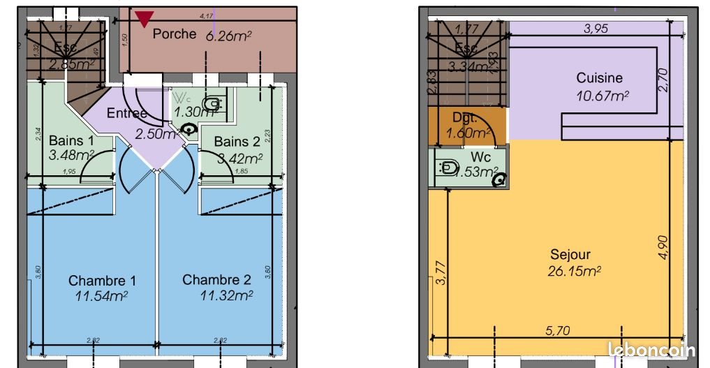 Maison à vendre, 72m², Tanneron