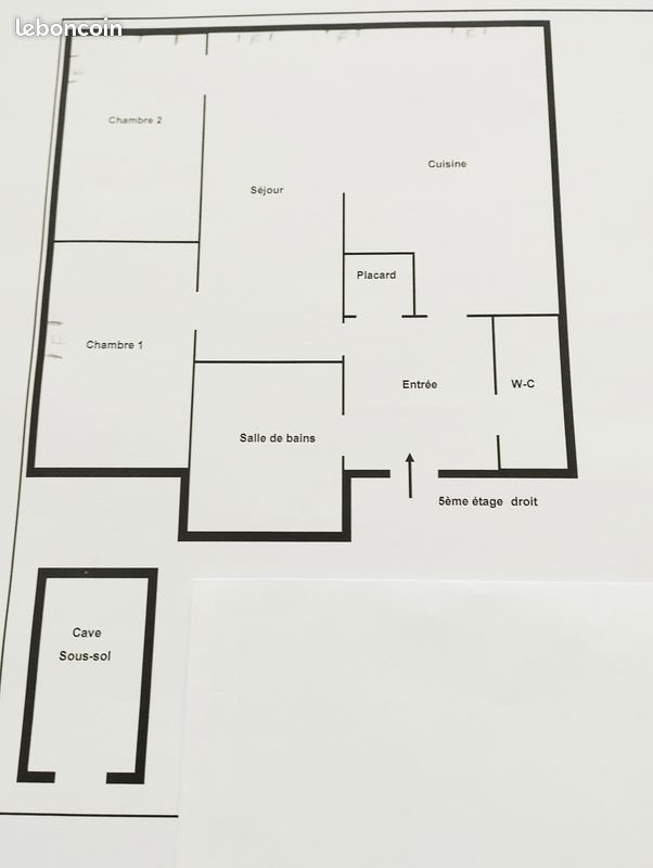 Appartement à vendre, 54m², Le Havre