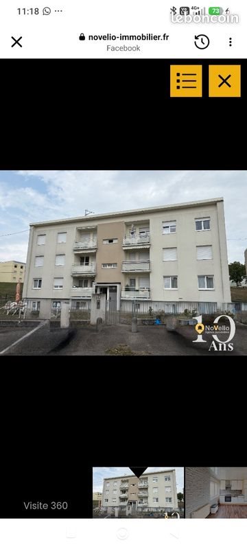 Appartement à louer, 69m², Forbach