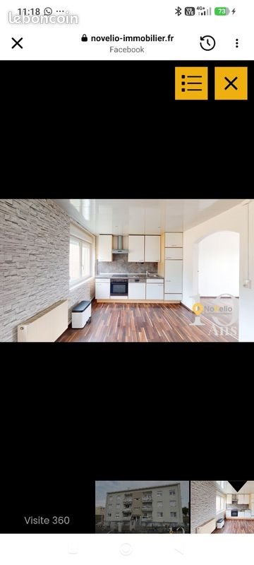 Appartement à louer, 69m², Forbach