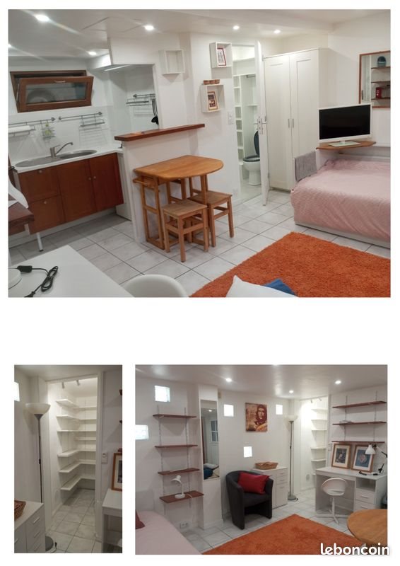 Appartement à louer, 25m², Tours