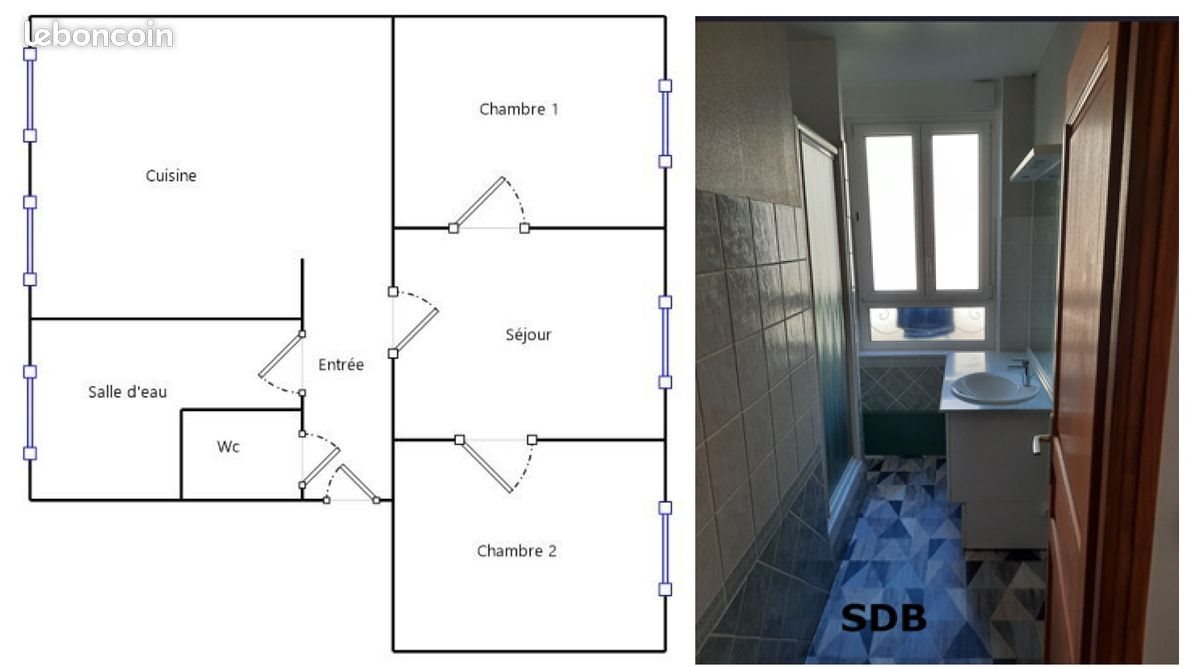 Appartement à louer, 62m², Nancy