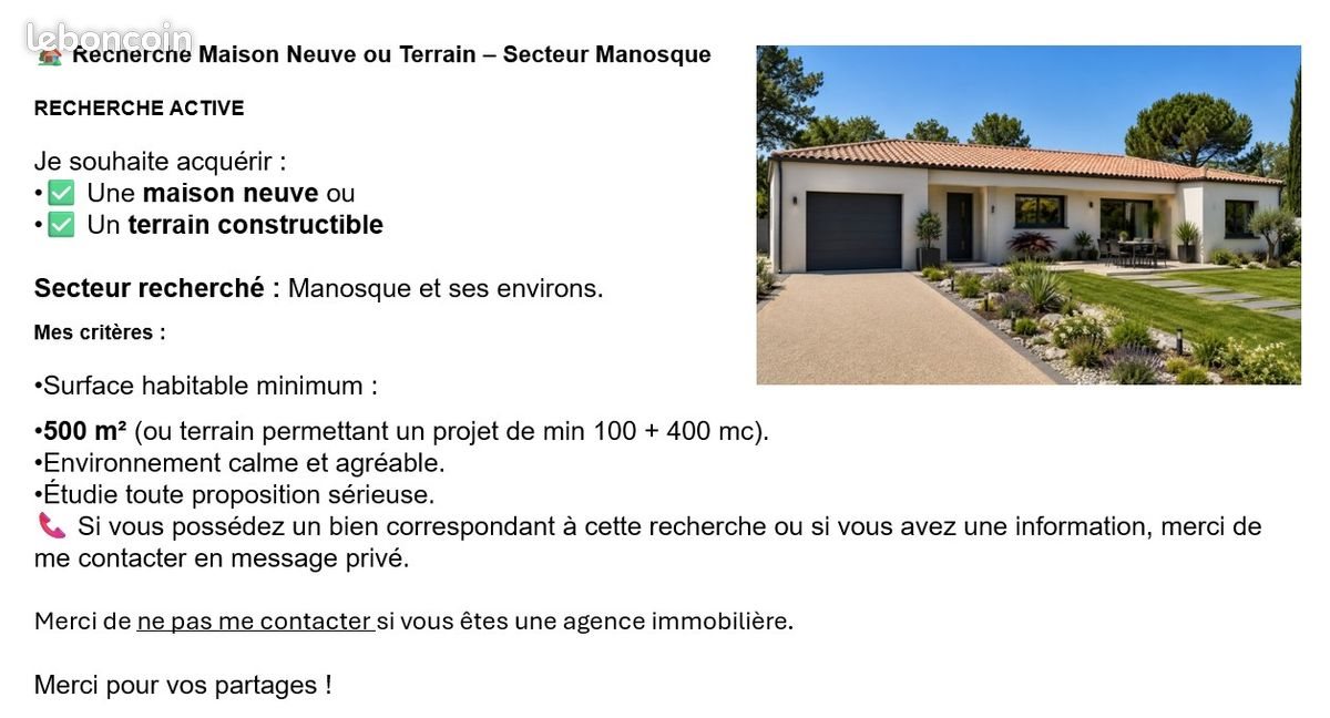 Maison à vendre, 100m², Manosque