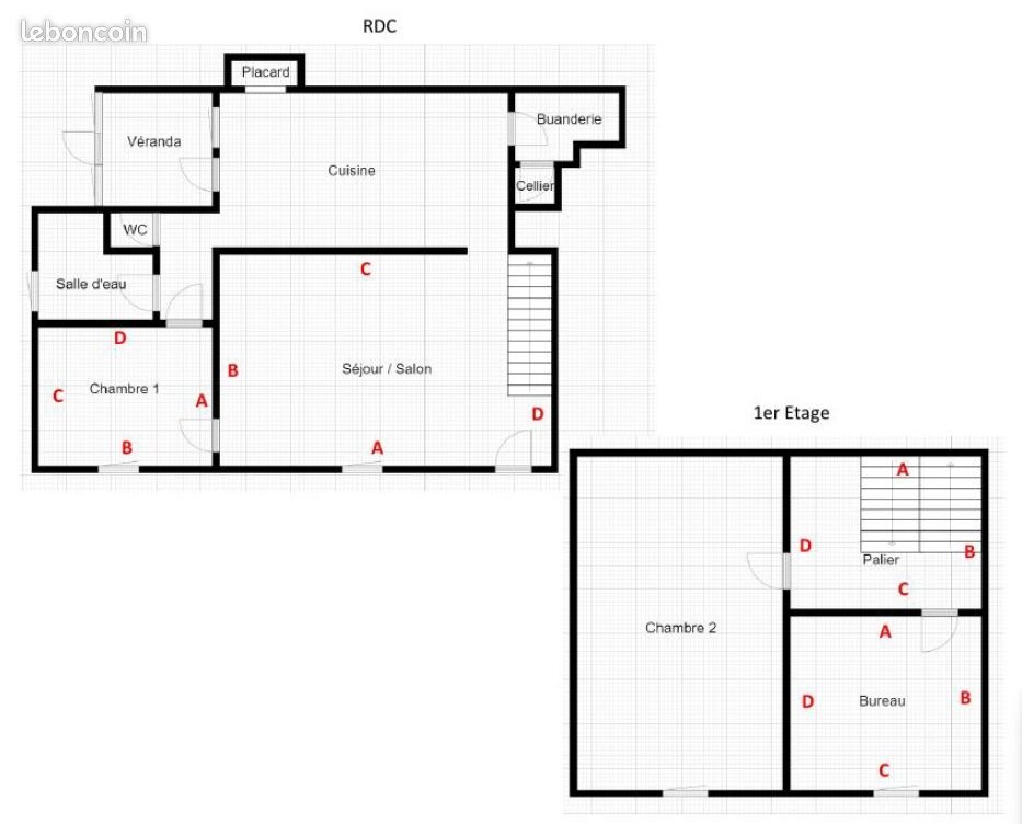 Maison à louer, 107m², Quédillac