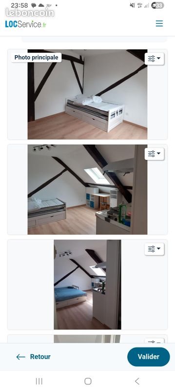 Appartement à louer, 16m², Bourges