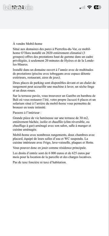 Appartement à vendre, 70m², Pierrefeu-du-Var