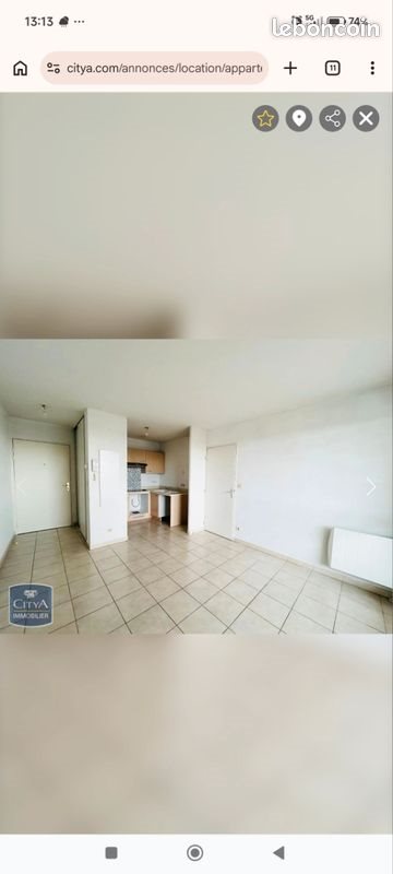 Appartement à louer, 38m², Istres