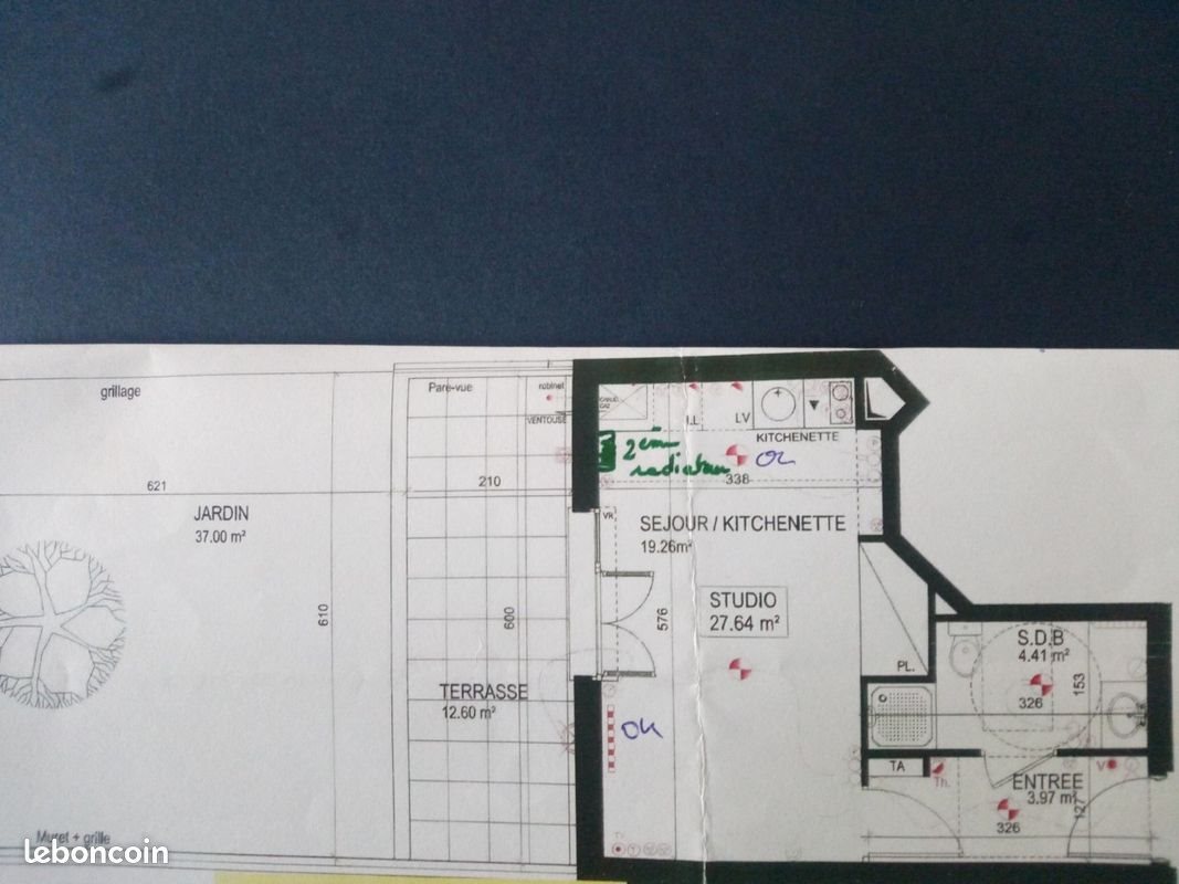Appartement à vendre, 28m², Les Clayes-sous-Bois