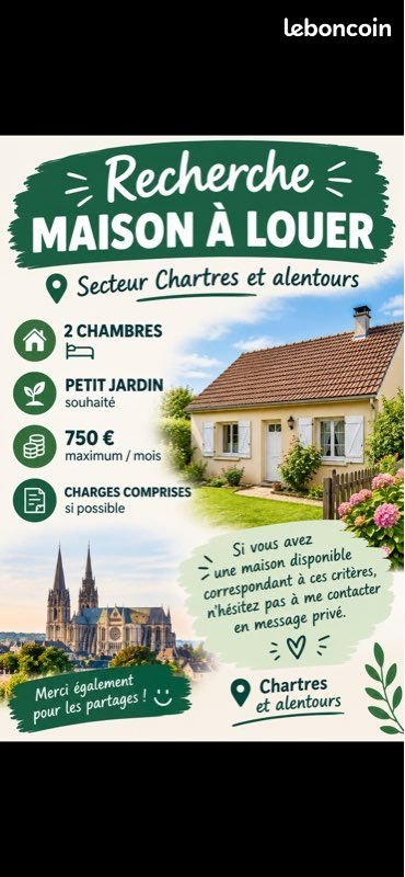 Maison à louer, 70m², Fontaine-la-Guyon