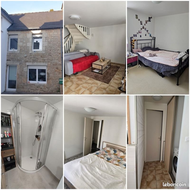 Maison à louer, 46m², Meslan