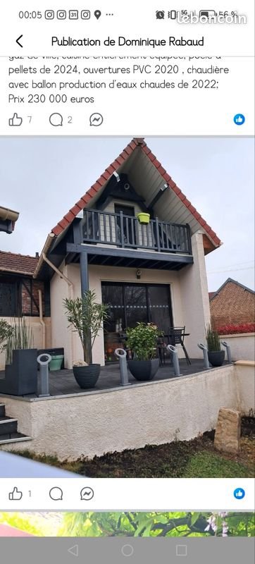 Maison à vendre, 130m², Guerbigny