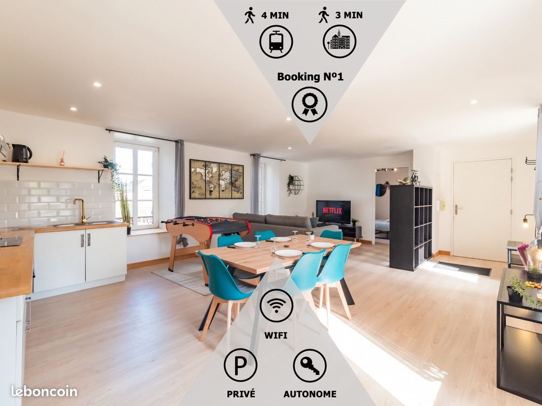 Appartement à louer, 88m², Guingamp