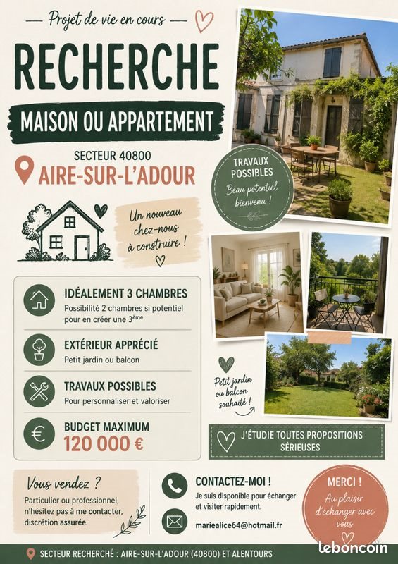 Maison à vendre, 90m², Aire-sur-l'Adour