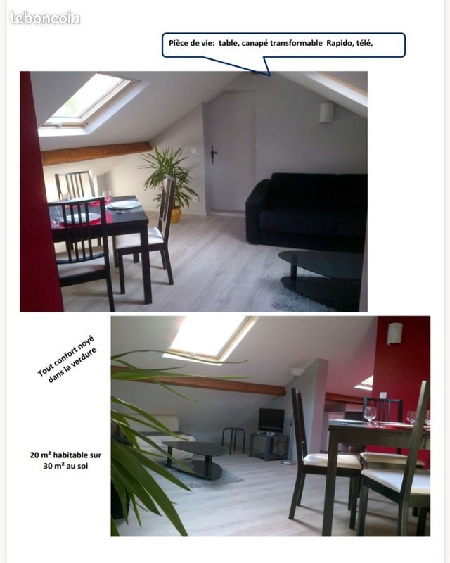 Appartement à louer, 20m², Le Mesnil-Saint-Denis