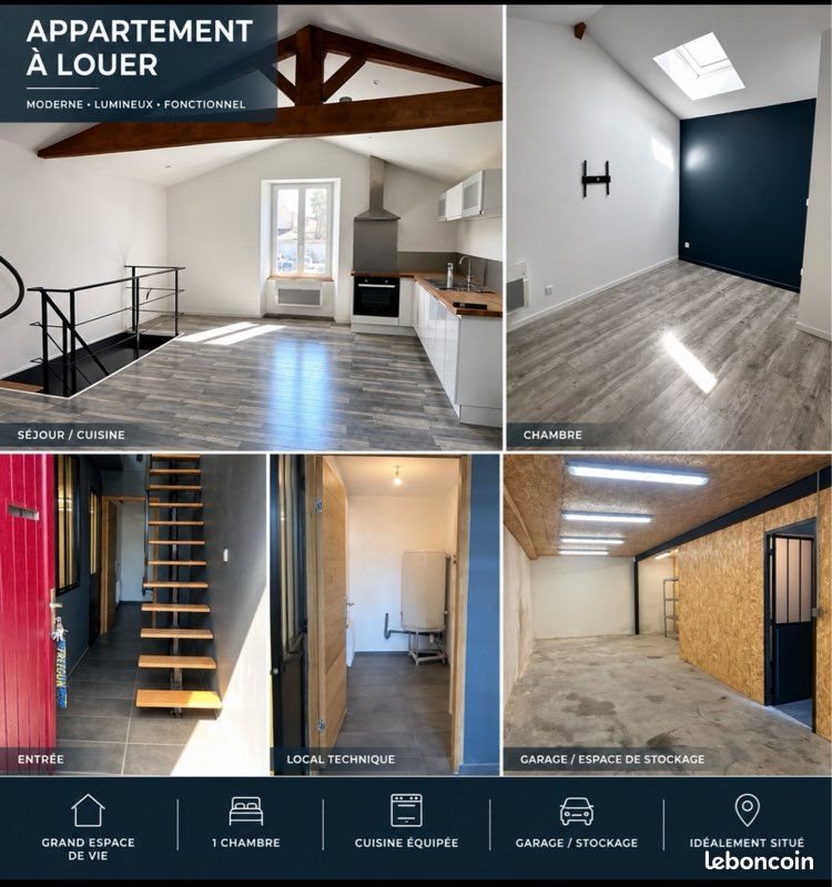 Appartement à louer, 50m², Marans