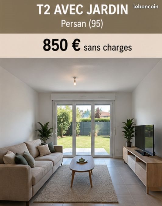 Appartement à louer, 33m², Persan