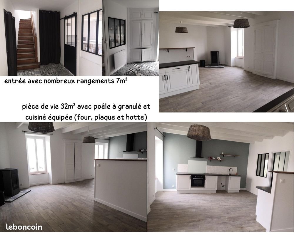 Maison à louer, 78m², La Caillère-Saint-Hilaire