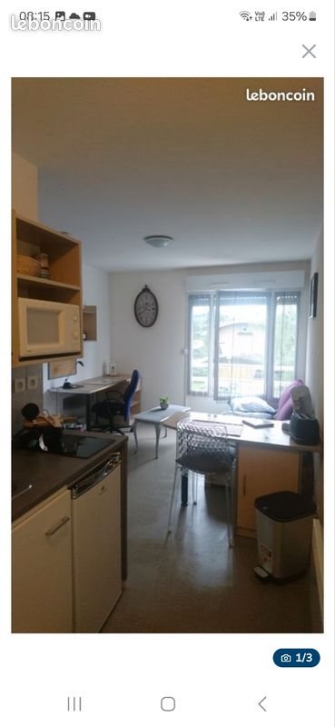 Appartement à louer, 19m², Pau