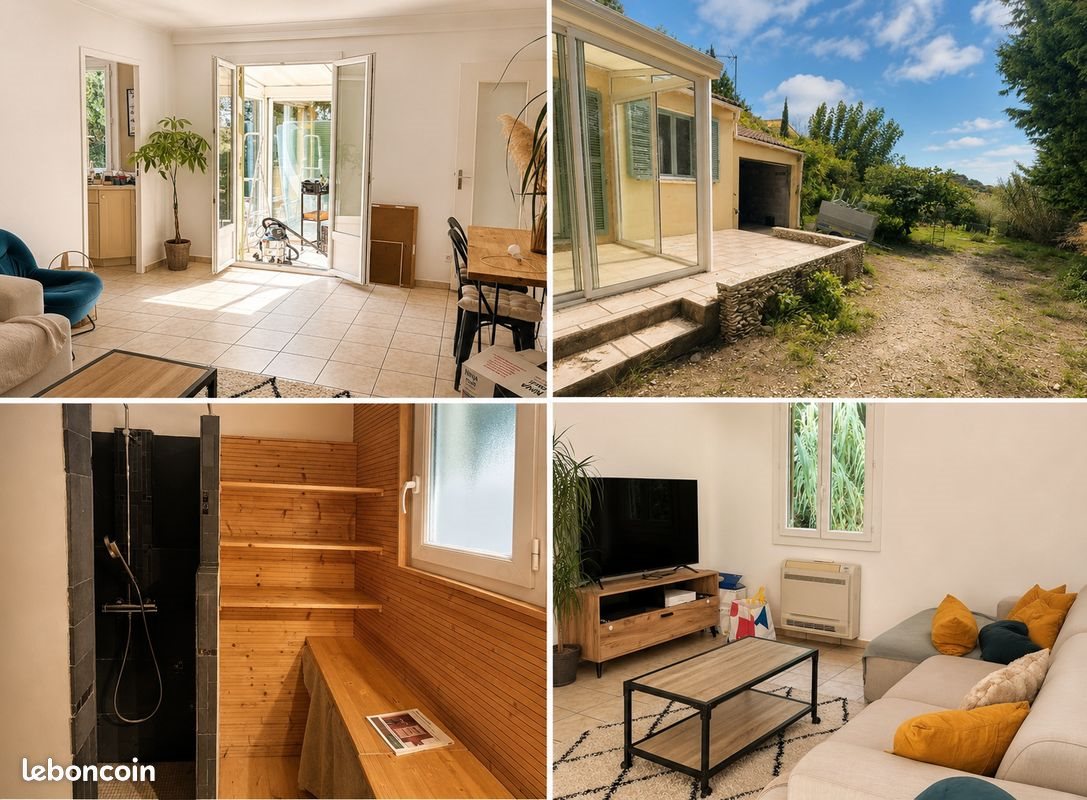 Maison à louer, 86m², Domazan