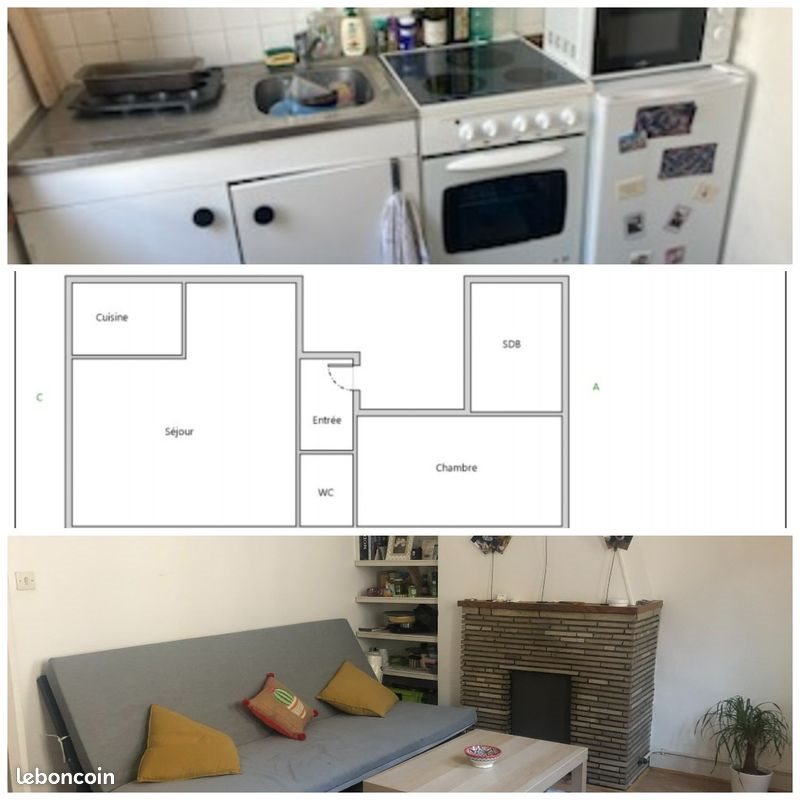 Appartement à louer, 42m², Rouen