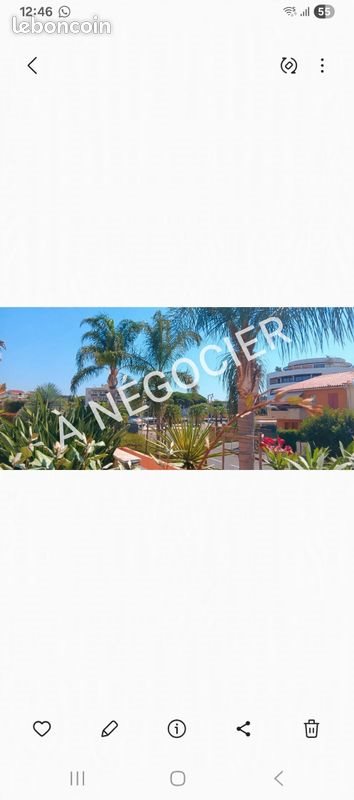 Appartement à vendre, 55m², Fréjus