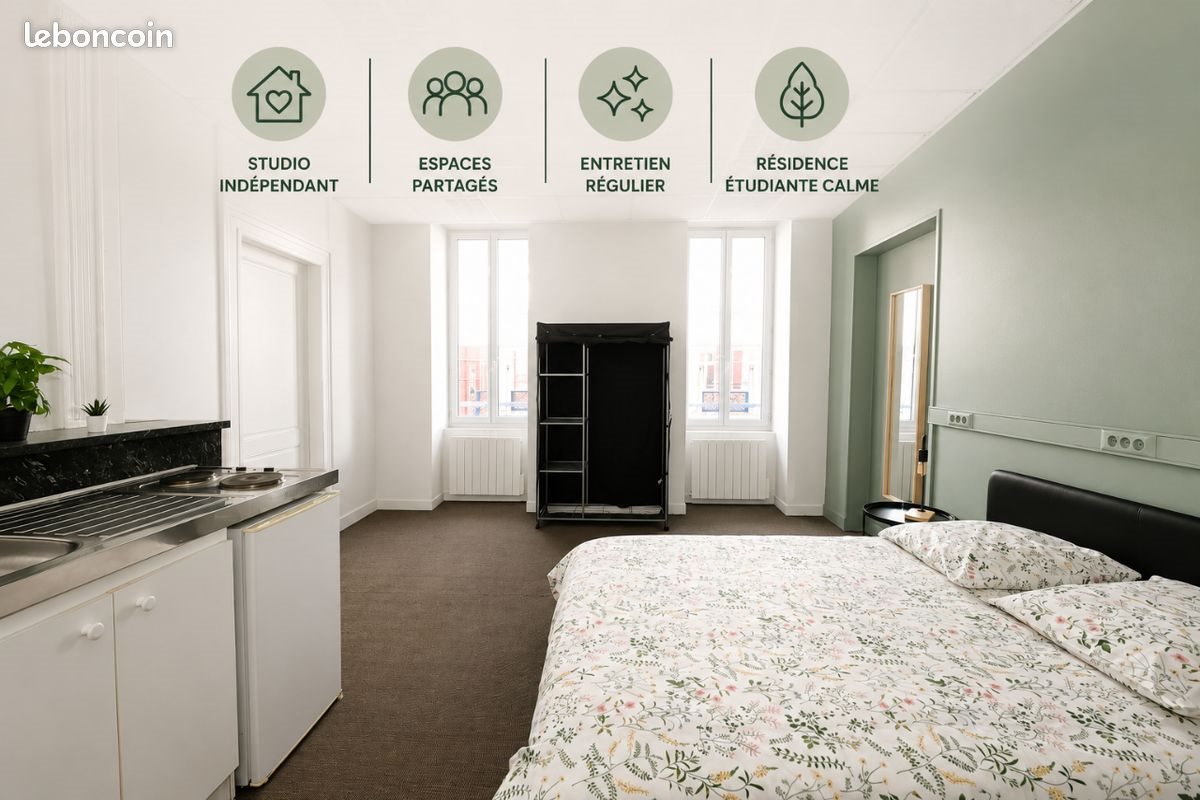 Appartement à louer, 22m², Tarbes