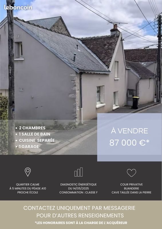 Maison à vendre, 88m², Mer
