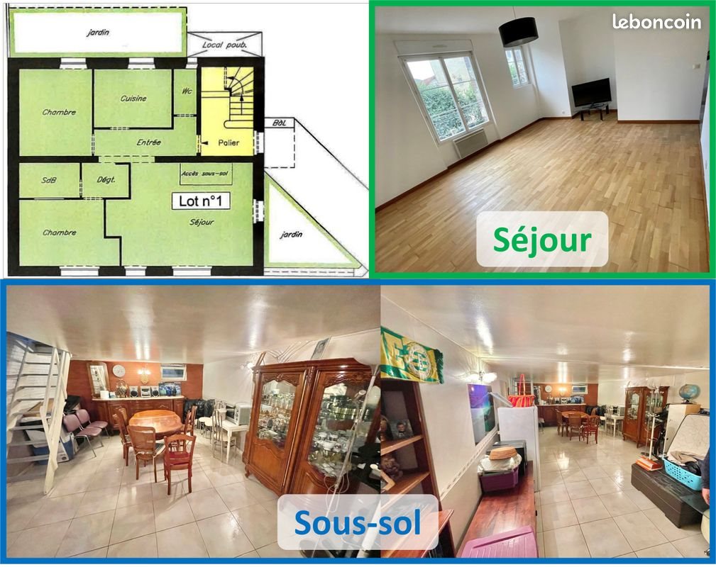 Appartement à louer, 61m², Bondy