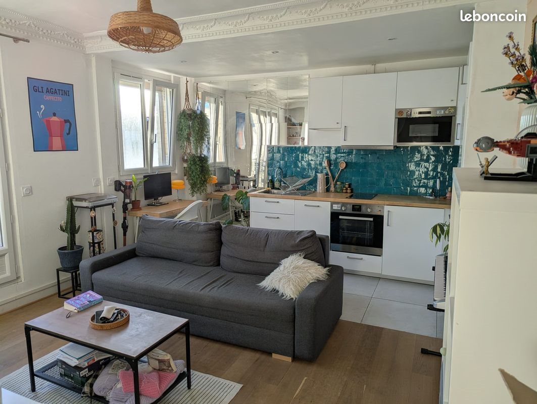 Appartement à louer, 39m², Clichy