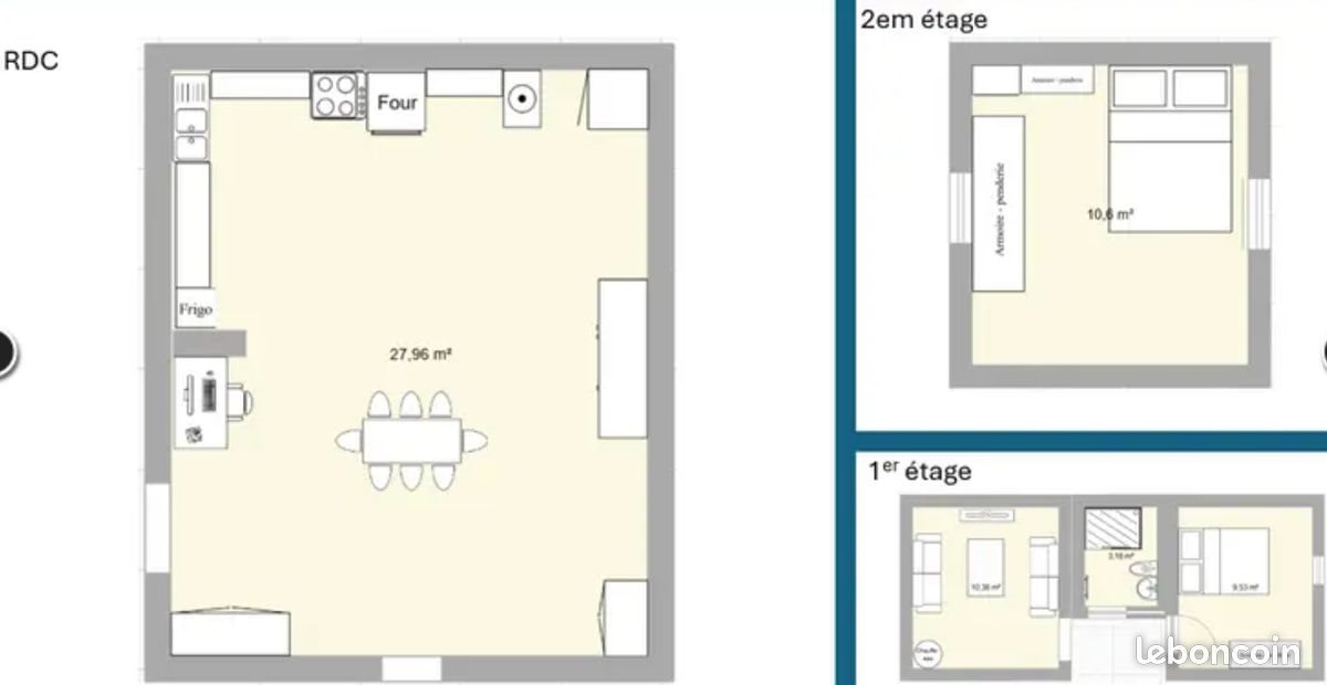 Appartement à louer, 60m², Nantes