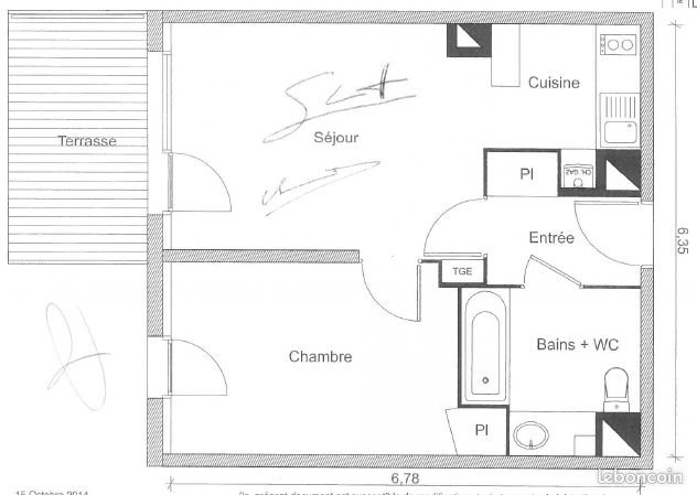 Appartement à vendre, 44m², Toulouse
